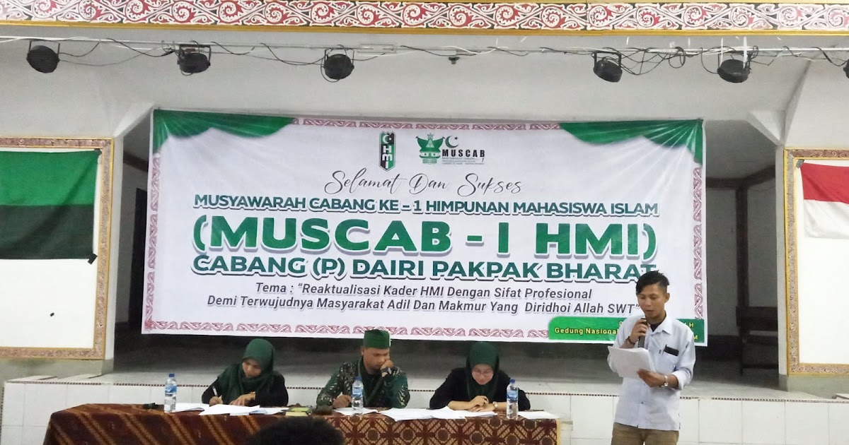 HMI pemko langsa Gelar Musyawarah Cabang